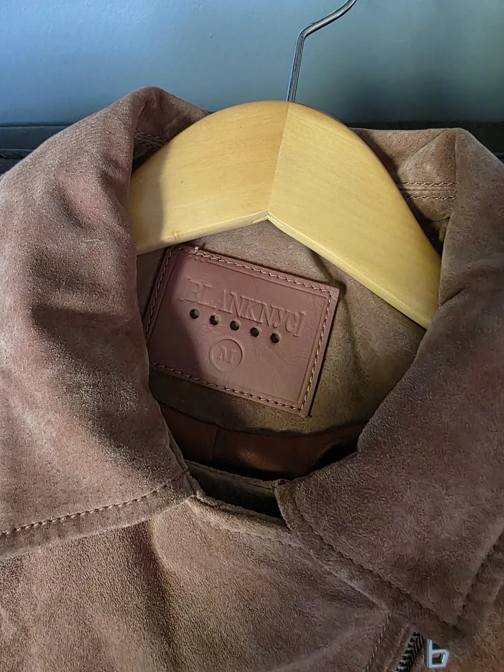 Blank NYC suede moto